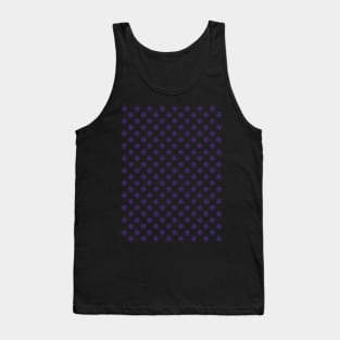 Yin Yang Design - Purple Color Spider Pattern Tank Top